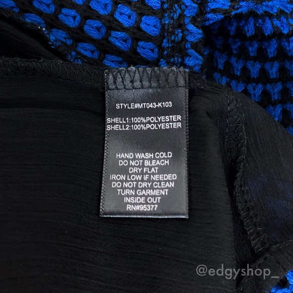 Sanctuary | Mixed Media Hi Lo Sweater - Picture 5 of 6